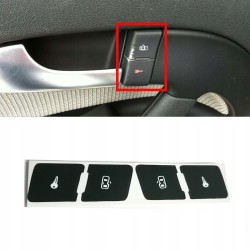 Naklejki naprawcze przyciski otwierania drzwi zamka do audi a3 8p |  AWparts.pl