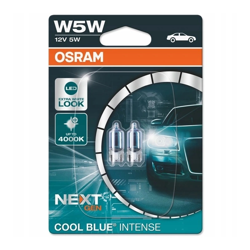 Osram W5W Cool Blue Intense NextGen Nowa Generacja