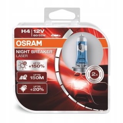 Żarówki OSRAM Night Breaker Laser +150% H4 DuoBox