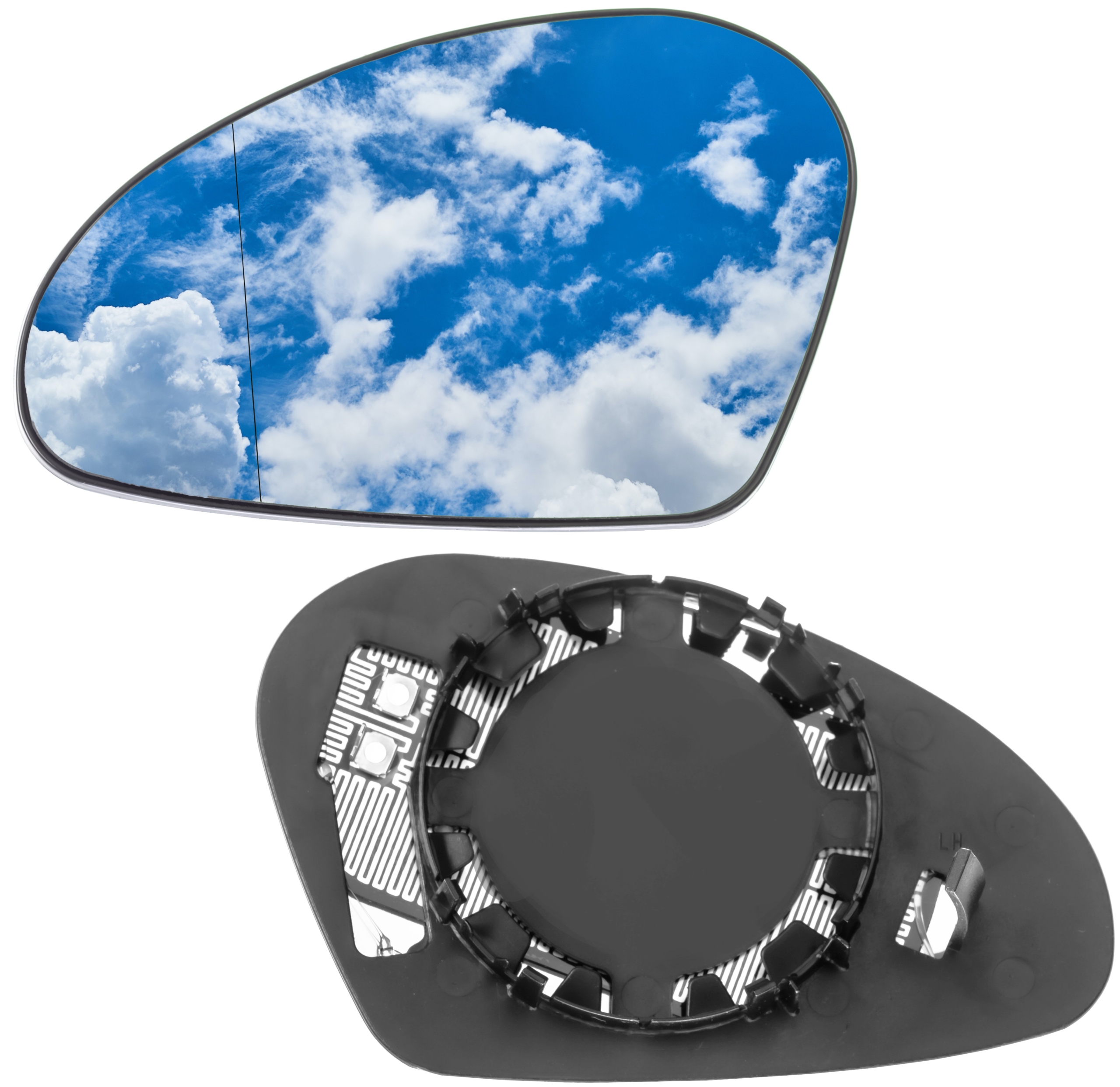 WKŁAD LUSTERKA LEWY IBIZA CORDOBA 2002-2008 GRZANY