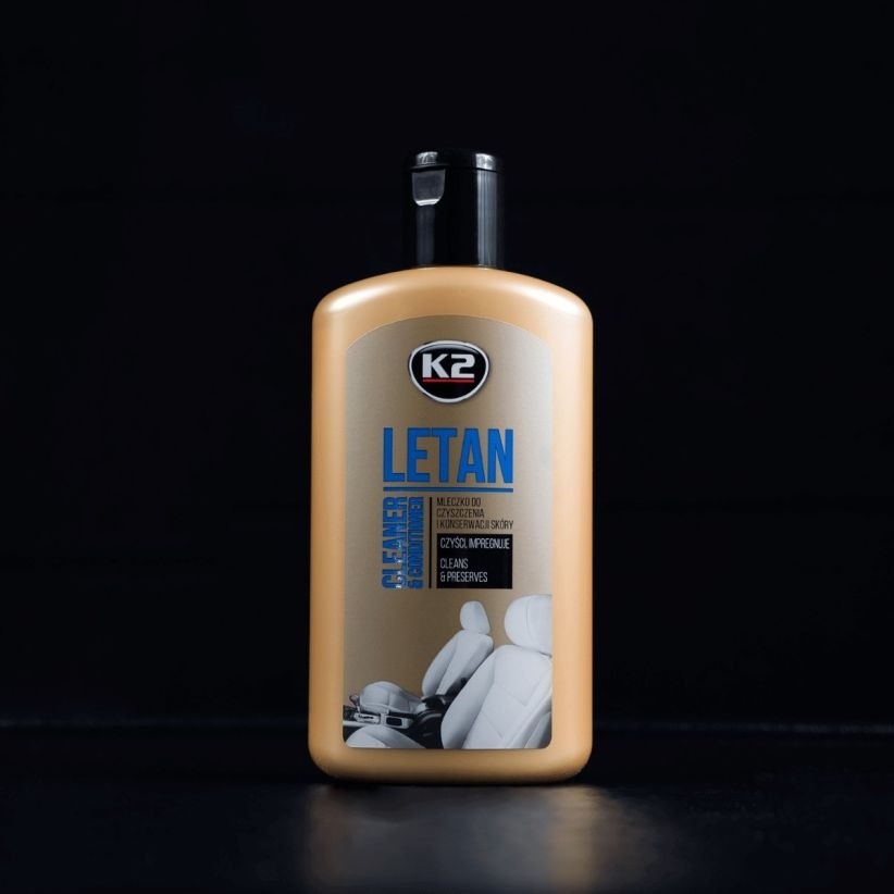 K2 LETAN Mleczko do Pielęgnacji i Czyszczenia Skór Ochrona 250ml - obrazek 2