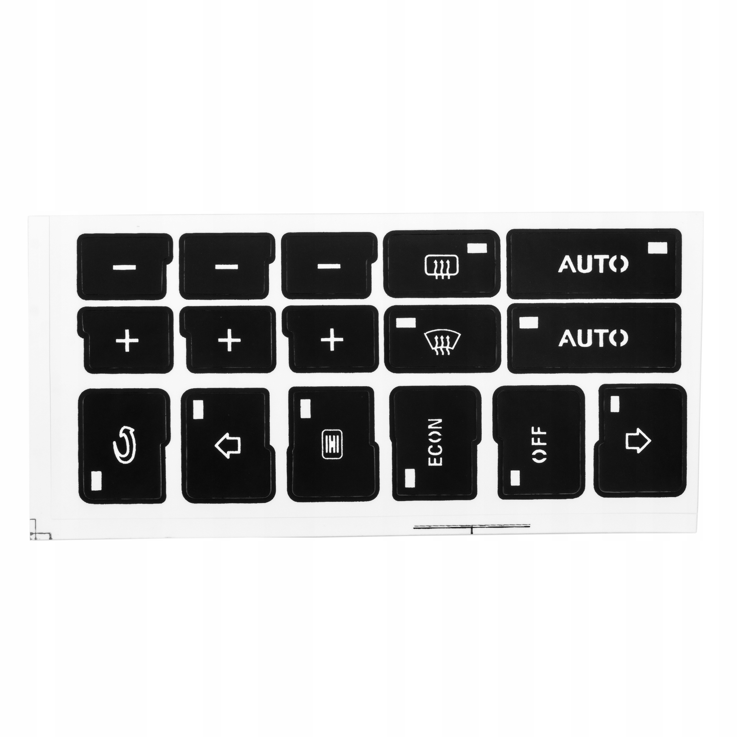 NAKLEJKI NAPRAWCZE NA PANEL KLIMY DO AUDI A4 B6 B7