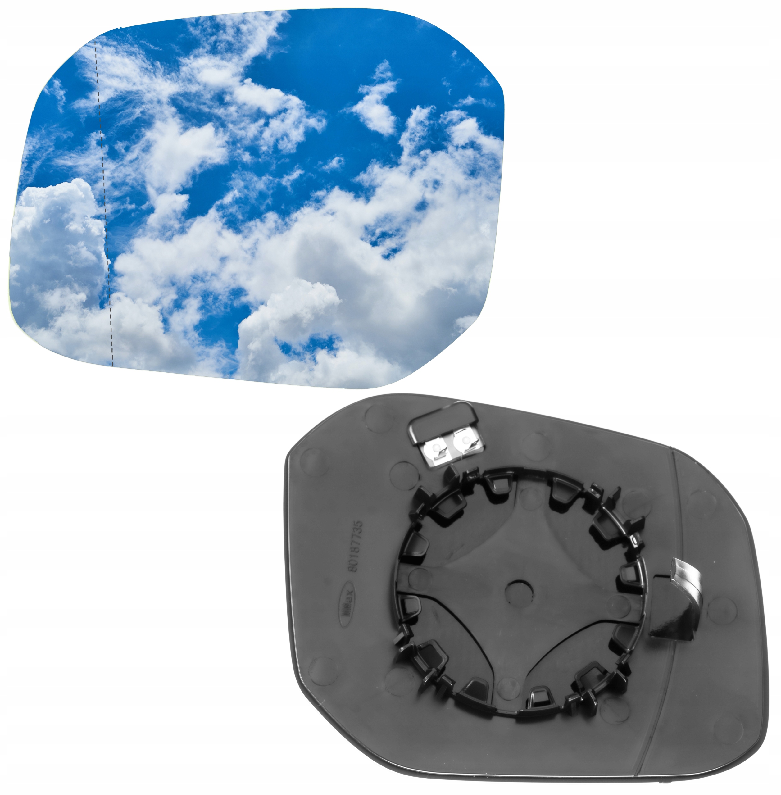 WKŁAD LUSTERKA LEWY GRZANY VW CADDY III 2015-2019