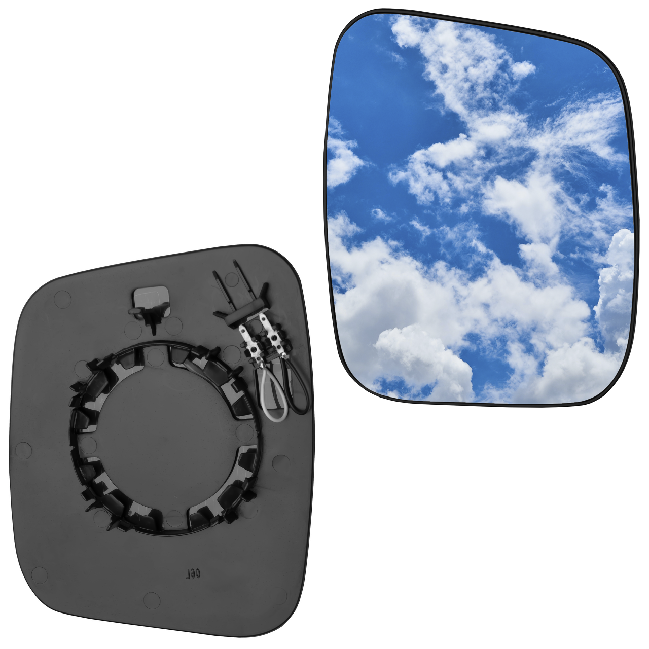 NEMO FIORINO QUBO WKŁAD LUSTERKA PRAWY 2007-2017