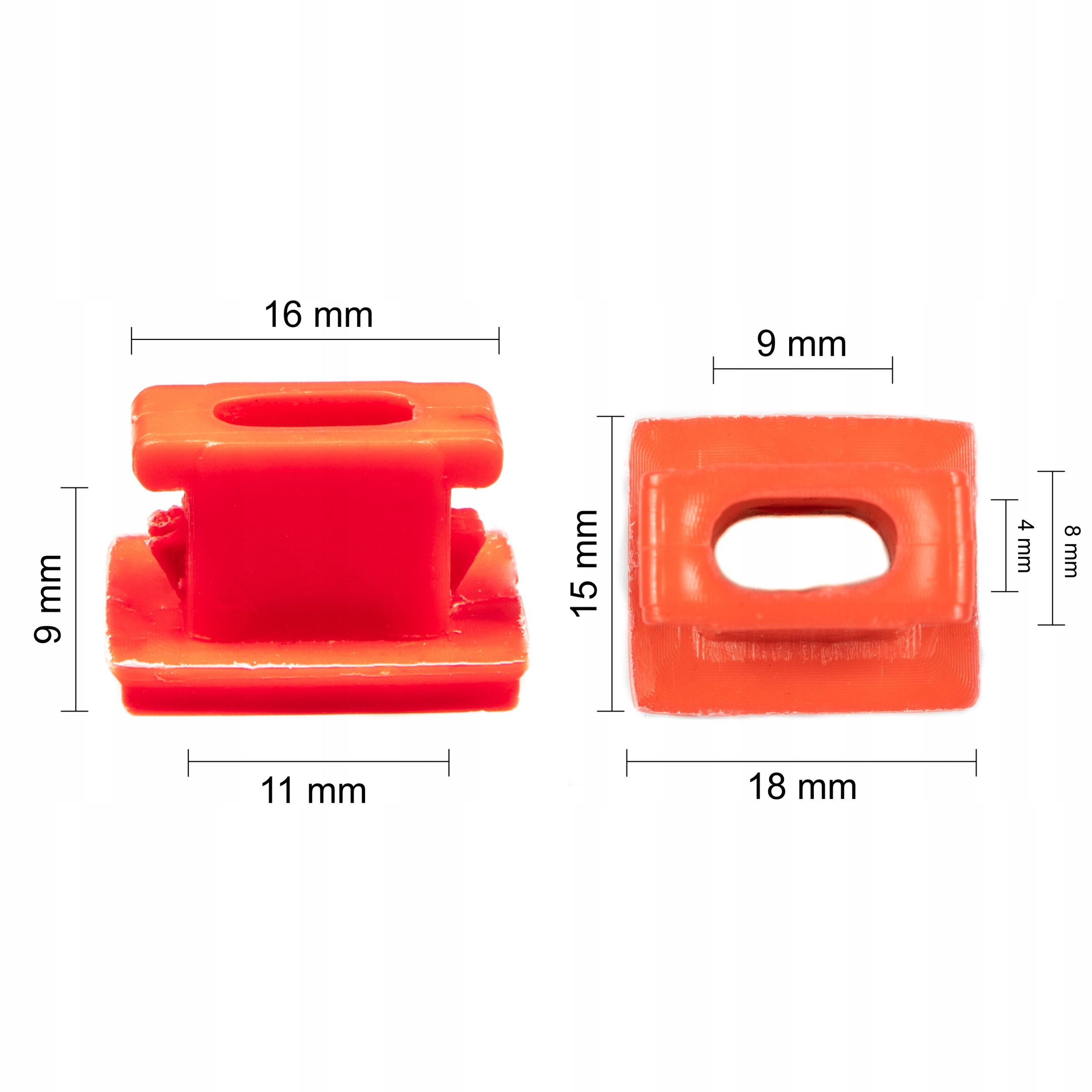 1x SPINKA KOSTKA GNIAZDO LISTW BMW 3 E46 E65 E83 - obrazek 6