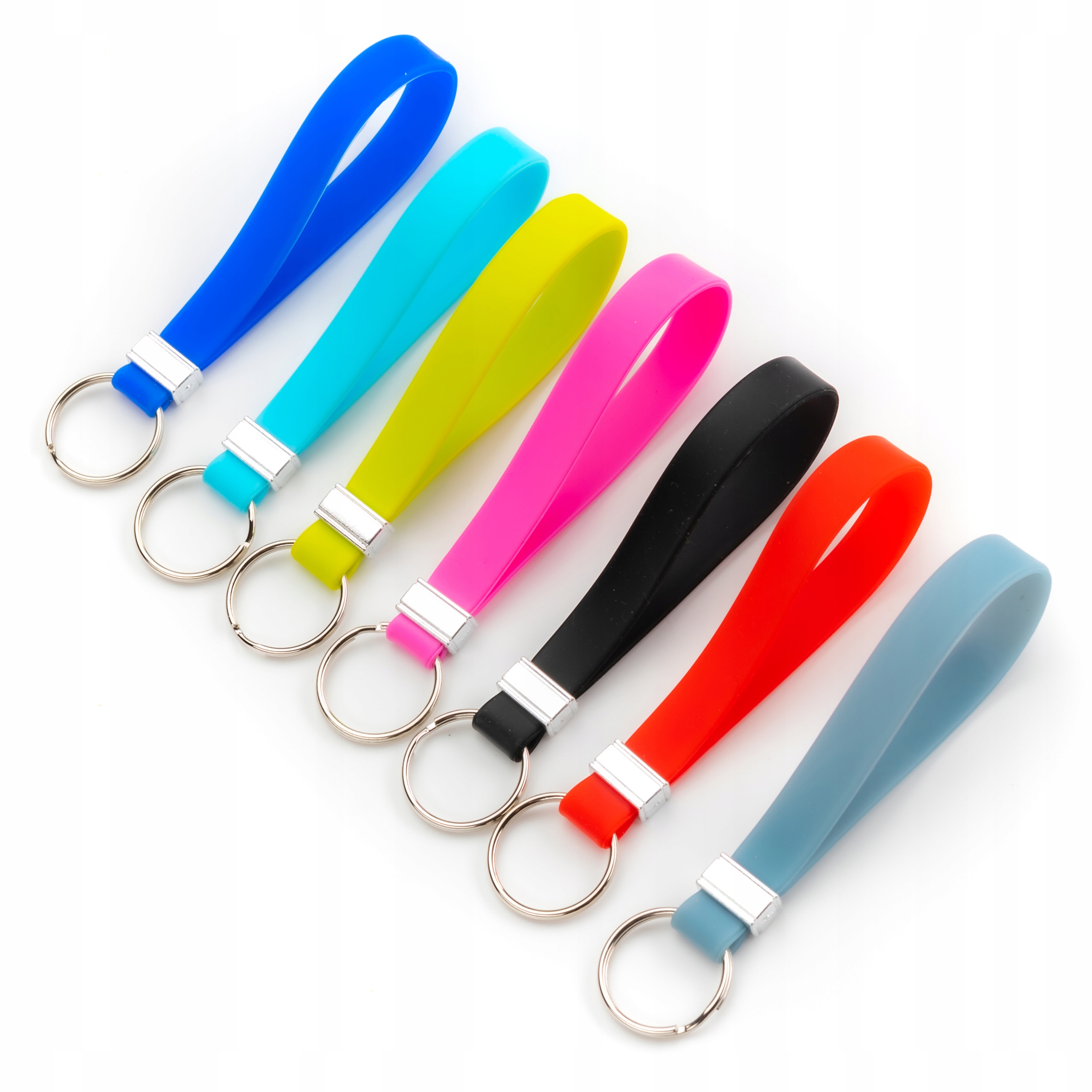 BRELOK SILIKONOWY SMYCZKA DO KLUCZY AUTA CZERWONY - obrazek 3