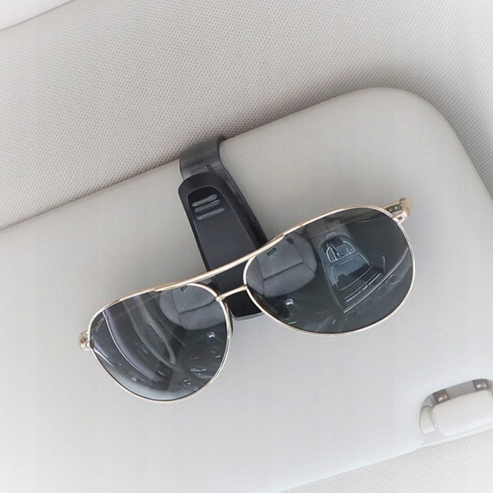 UCHWYT KLIPS NA OKULARY DO OKULARÓW SAMOCHODOWY - obrazek 2