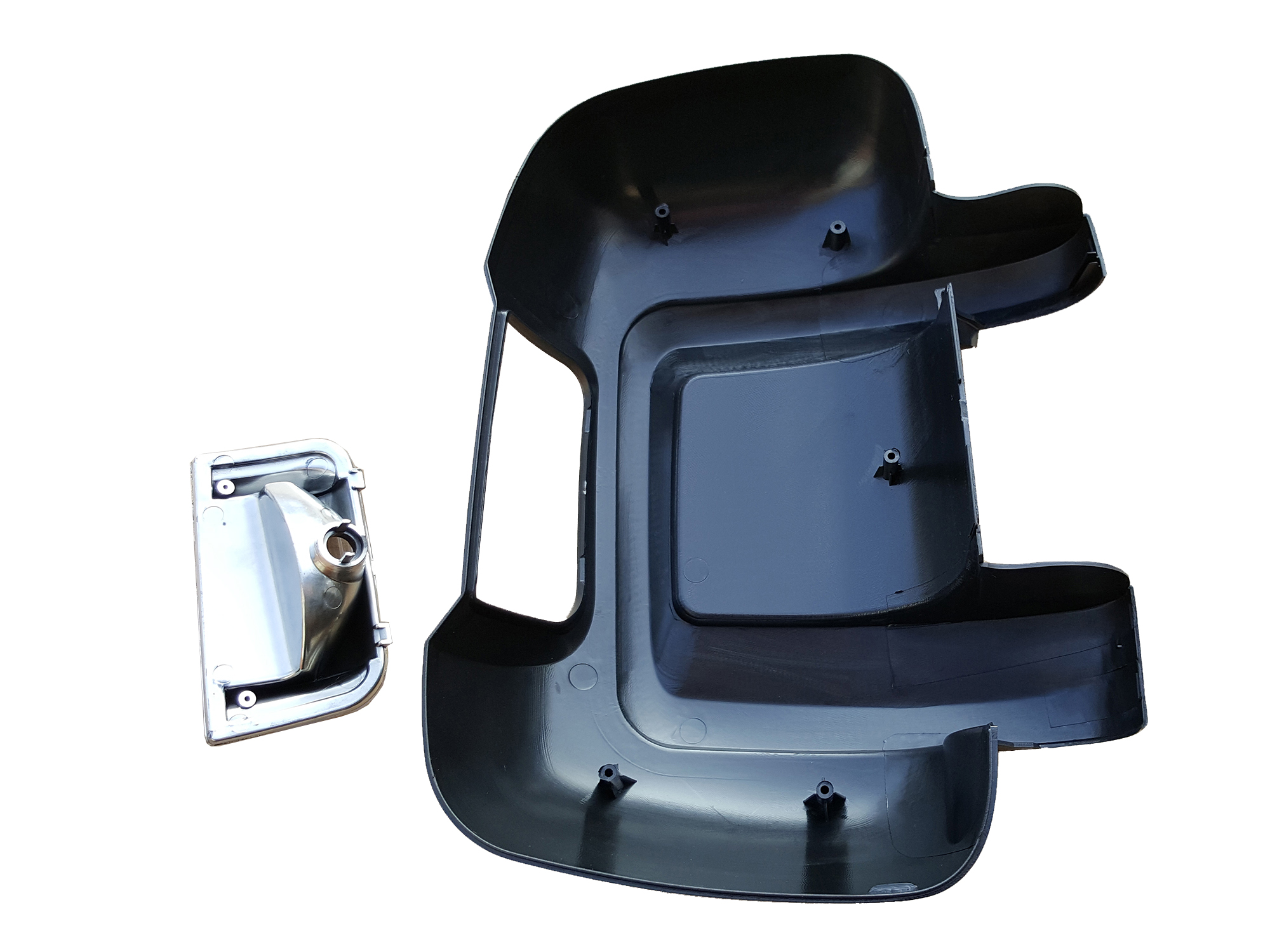 DUCATO 2006-2017 OBUDOWA LUSTERKA LEWA + MIGACZ