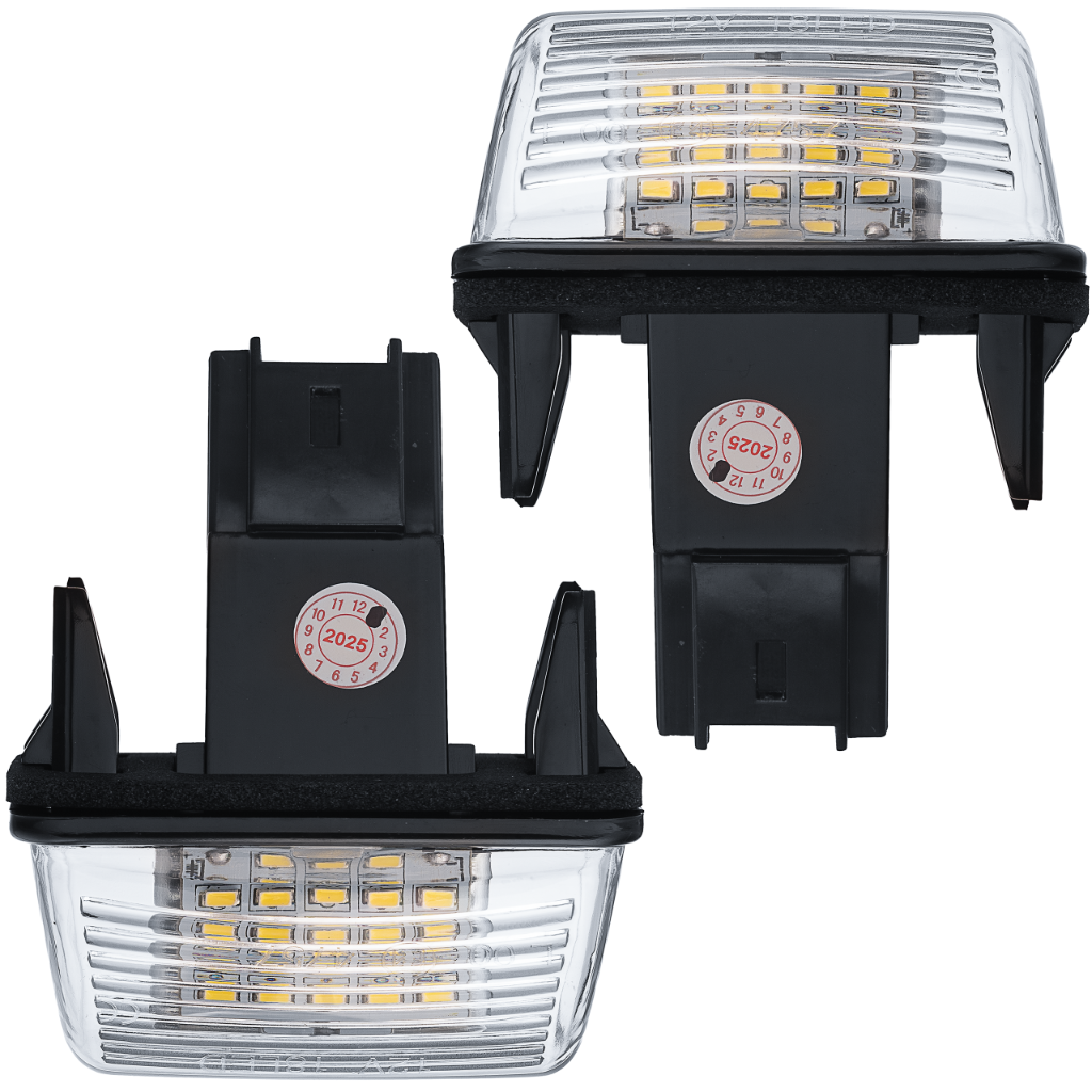 Oświetlenie Tablicy Rejestracyjnej Lampki LED Peugeot 206 207 307 308 407