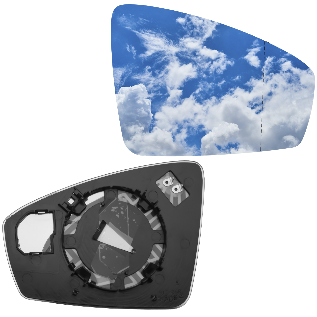 WKŁAD LUETRKA Prawy SZKŁO Prawe VW TIGUAN II 2016-