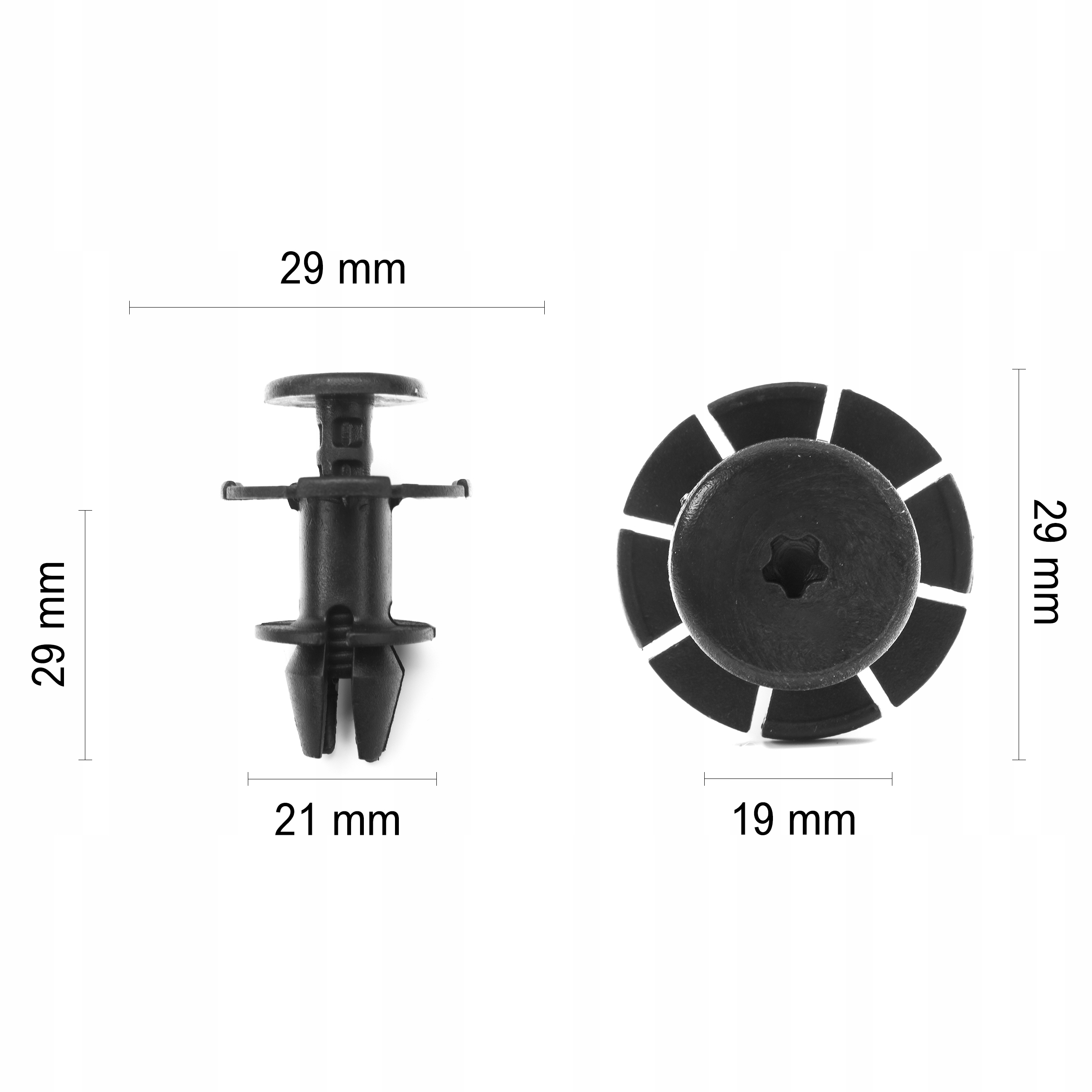 10x SPINKA MOCOWANIE LISTWY PROGOWEJ BMW E90 E91 - obrazek 6