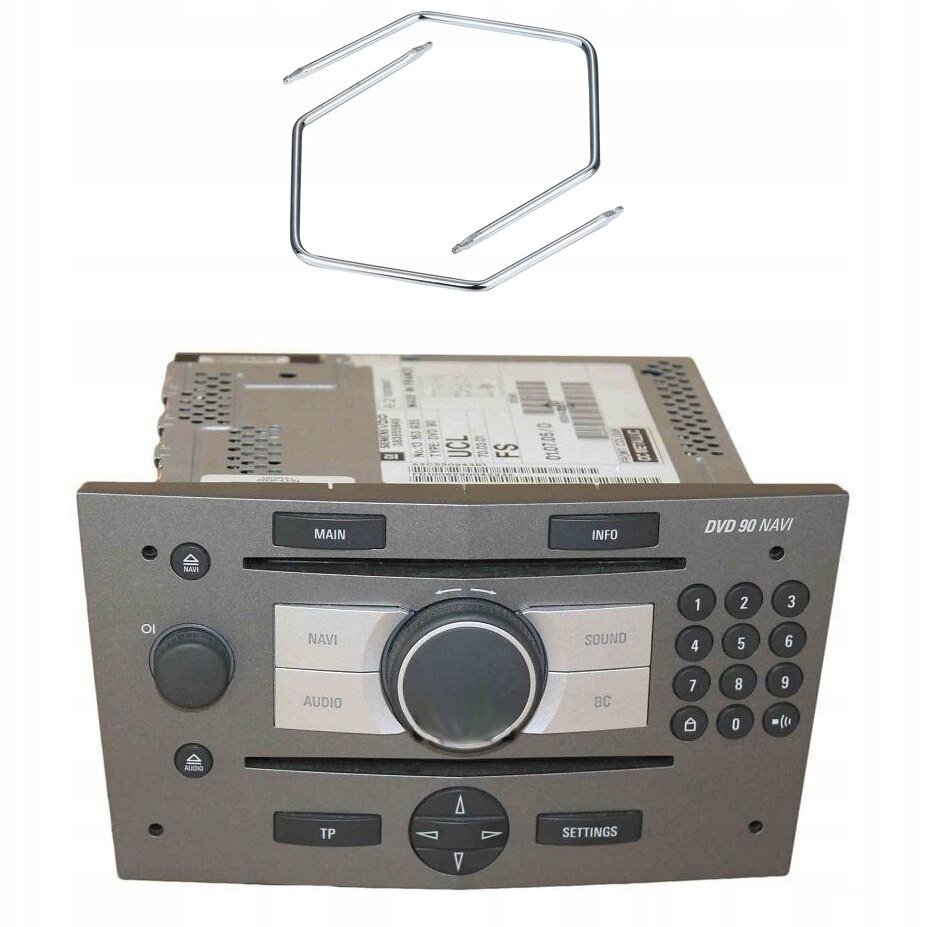 2x KLUCZE HAKI WYJMAKI DEMONTAŻ RADIA OPEL 2DIN - obrazek 3