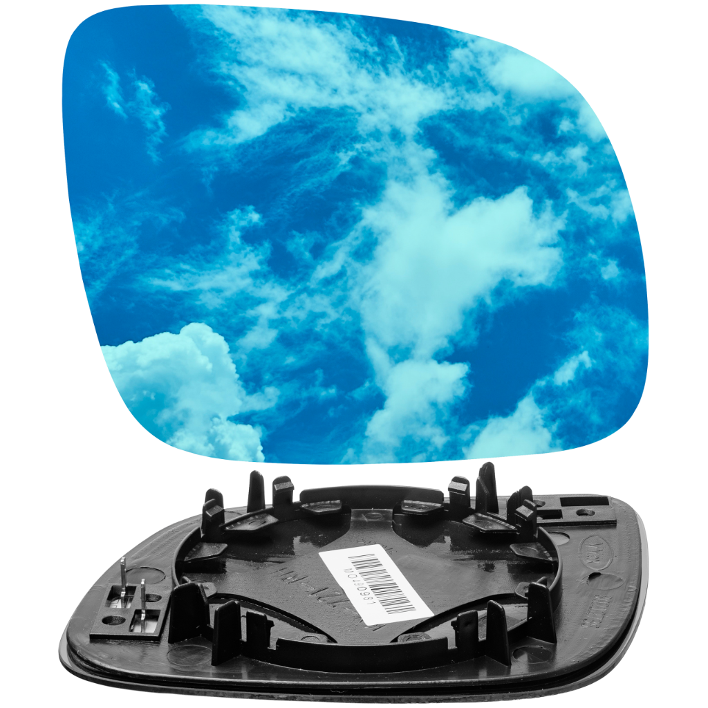 WKŁAD LUSTERKA PRAWY VW PASSAT B5 BORA GOLF IV SEAT SKODA 1996- Niebieski