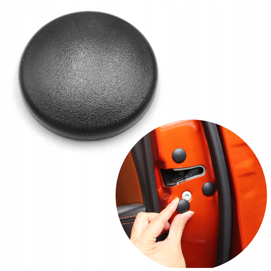 SPINKA NAKŁADKA OCHRONNA OSŁONA ŚRUB ZAMKA DRZWI