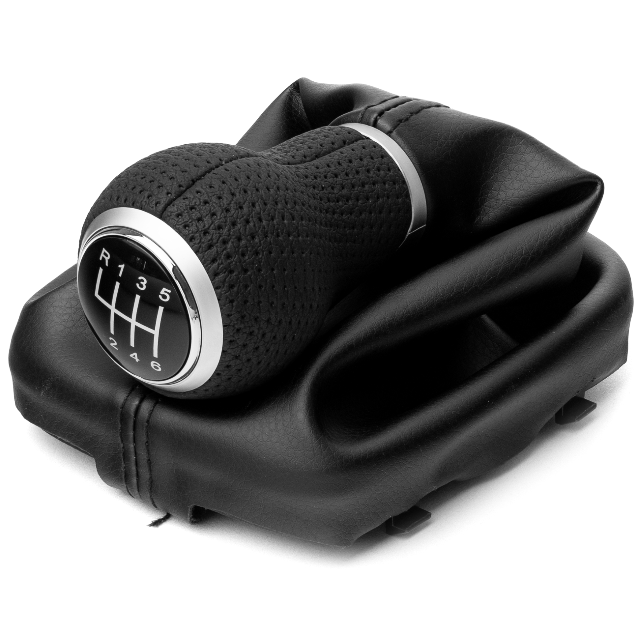 Gałka Zmiany Biegów Z Mieszkiem Komplet Do Audi A3 8P 2003-2012 - obrazek 2