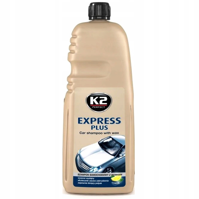 K2 EXPRESS PLUS SZAMPON SAMOCHODOWY Z WOSKIEM 1L