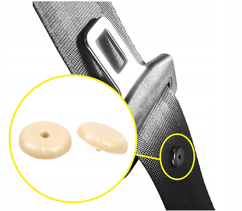 SPINKA BLOKADA KLAMRY ZAPIĘCIA PASA BEZPIECZEŃSTWA