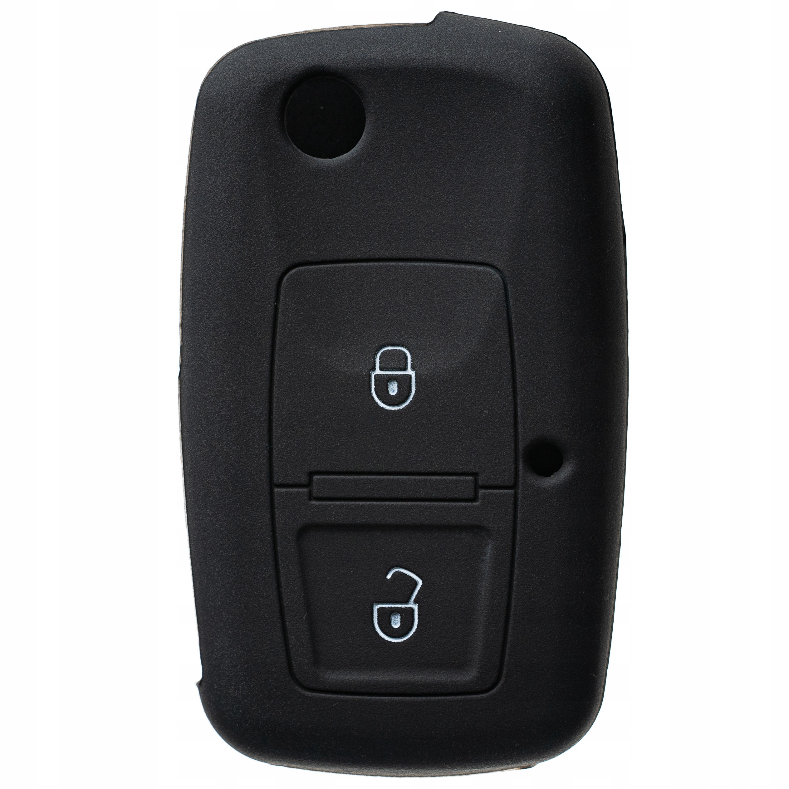 ETUI SILIKONOWE POKROWIEC OCHRONNY NA KLUCZYK VW SKODA SEAT CZARNE