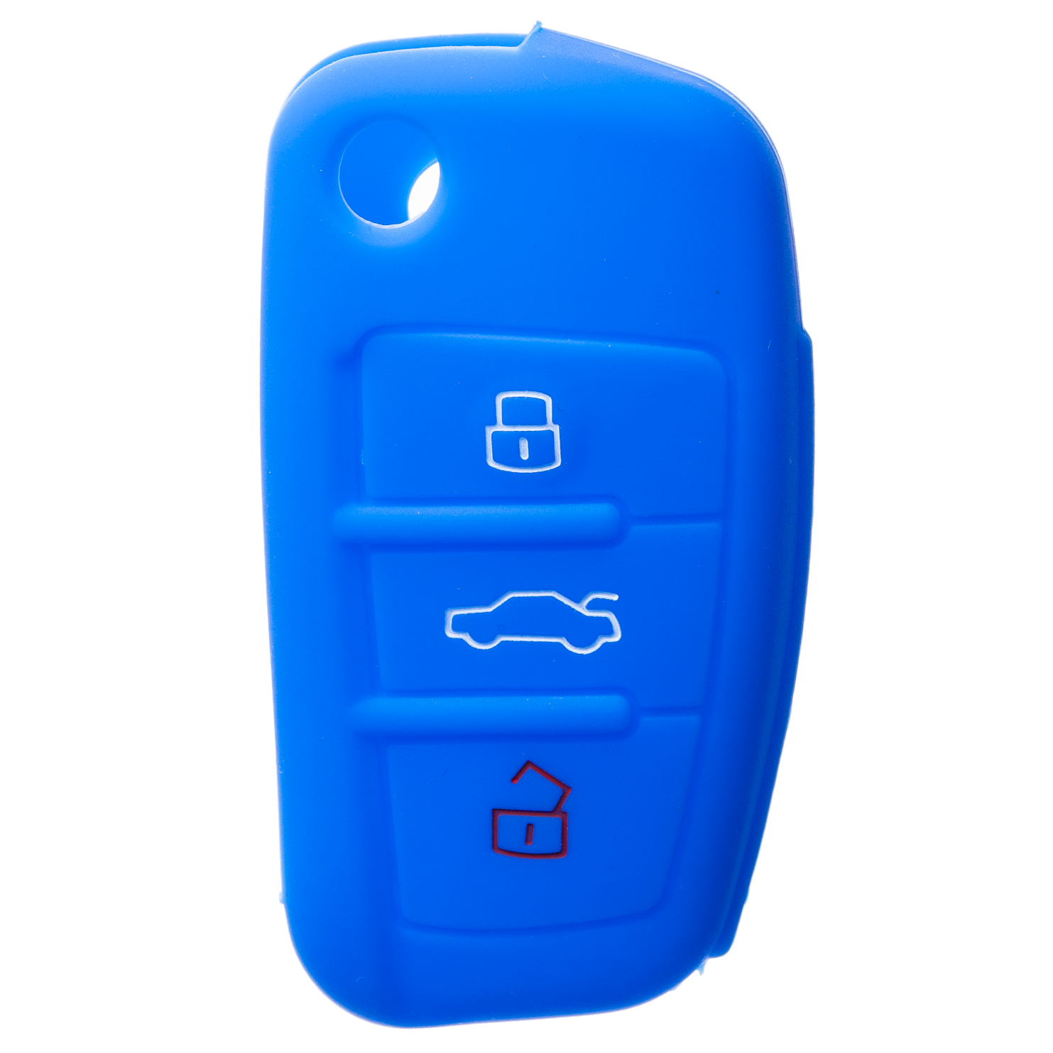 ETUI OCHRONNE OBUDOWA NA KLUCZYK DO AUDI A2 A3 A4 A6 A8 Q3 Q5 NIEBIESKI