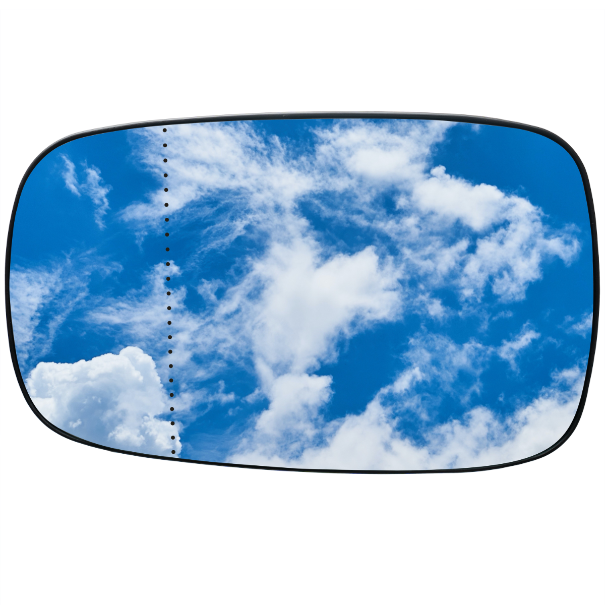 WKŁAD LUSTERKA LEWY RENAULT CLIO III 2005-2009 GRZANY SZKŁO ASFERYCZNE - obrazek 2