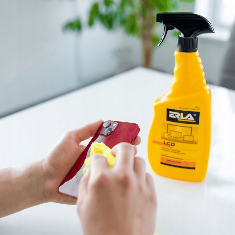 ERLA LCD CLEANER PŁYN SPRAY DO CZYSZCZENIA MONITORÓW EKRANÓW MATRYC 750 ml - obrazek 7