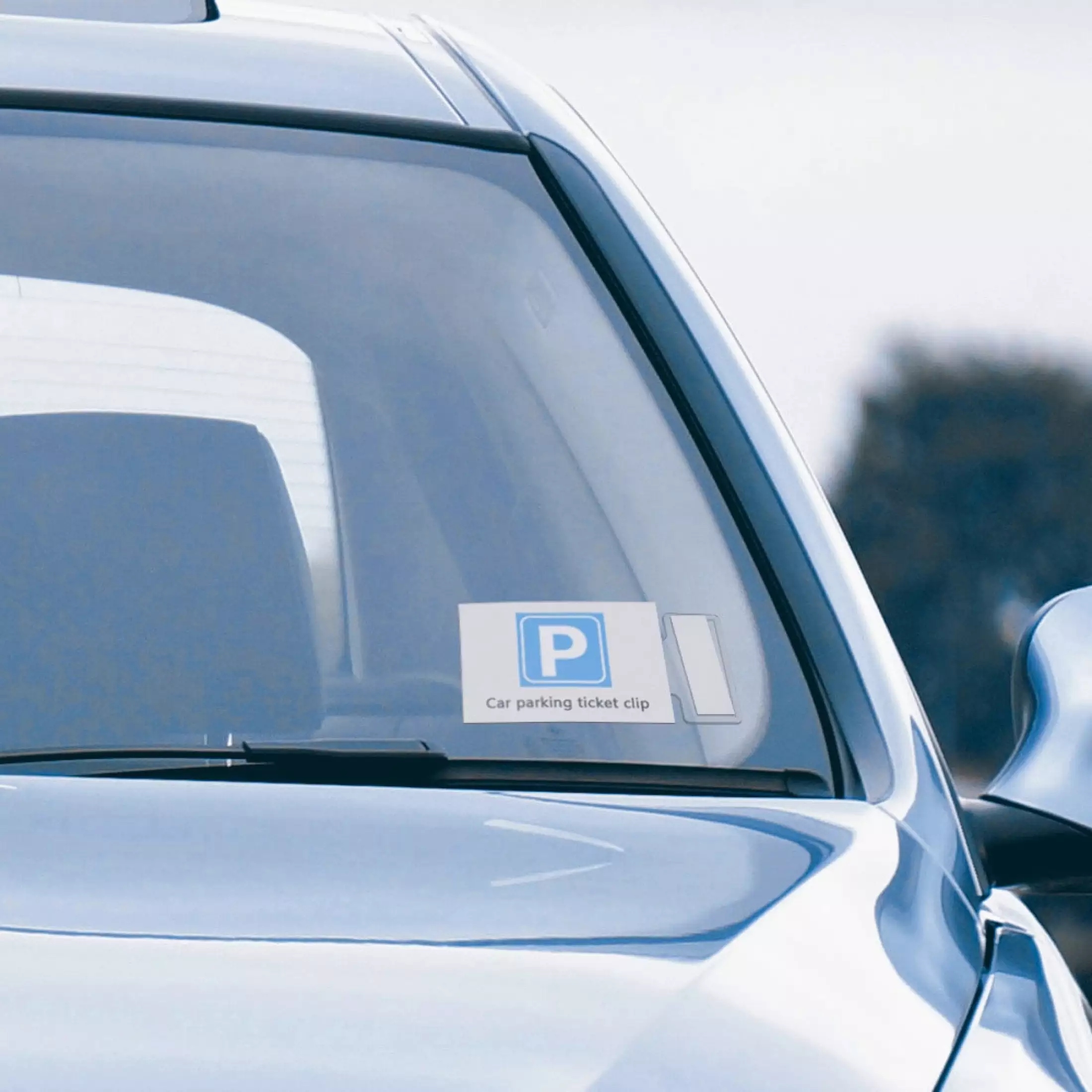 UCHWYT KLIPS NA BILET PARKINGOWY LEGITYMACJĘ SZYBĘ - obrazek 11