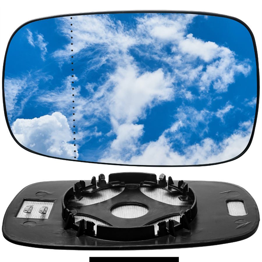 WKŁAD LUSTERKA LEWY RENAULT CLIO III 2005-2009 GRZANY SZKŁO ASFERYCZNE