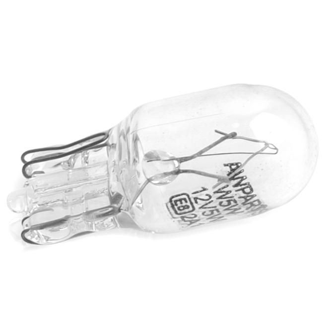 ŻARÓWKA W5W 12V BIAŁA MIGACZ KIERUNKOWSKAZ