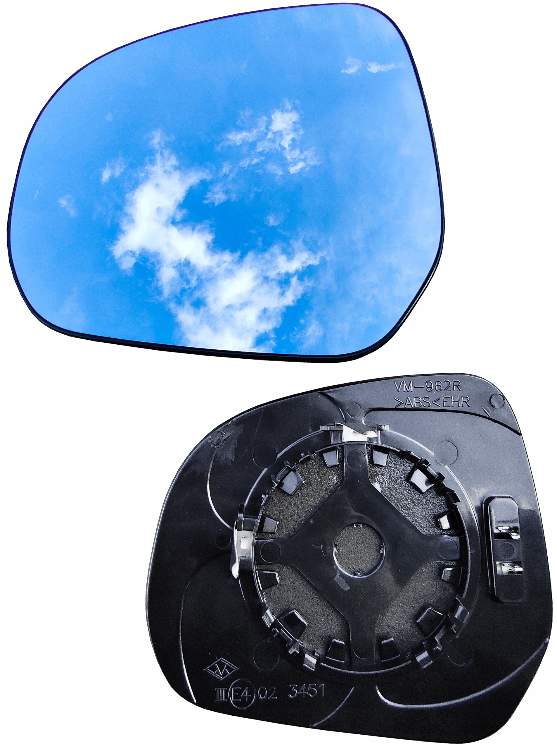 WKŁAD LUSTERKA LEWY OPEL AGILA B 2007-2014 GRZANY