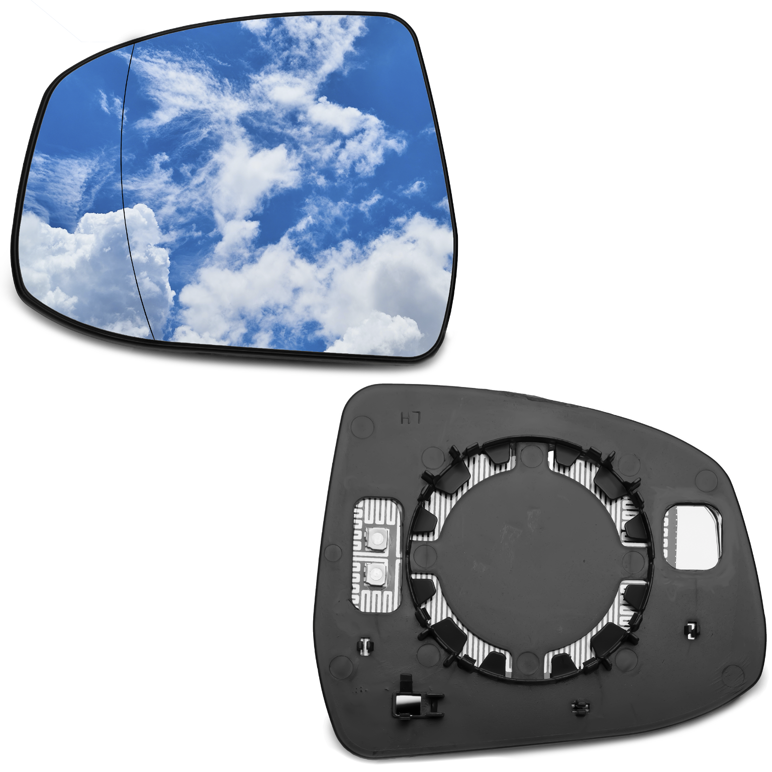 WKŁAD LUSTERKA LEWY MONDEO MK4 2007-2014 Grzany Pń