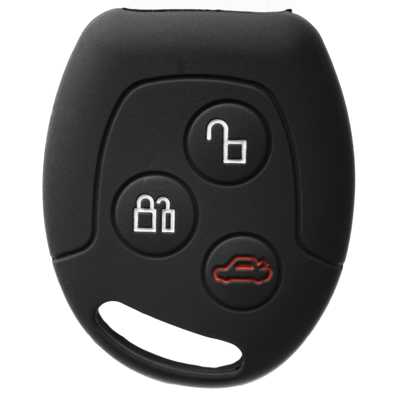 ETUI OCHRONNE POKROWIEC NA KLUCZYK DO FORD FOCUS MONDEO FIESTA CZARNE