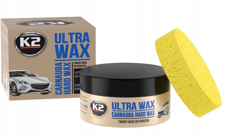 K2 ULTRA WAX WOSK CARNAUBA PASTA DO LAKIERU 250g