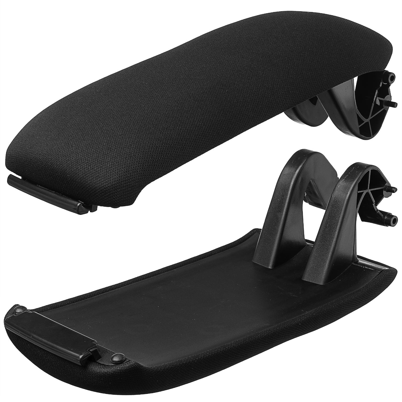 KLAPKA DEKIELEK PODŁOKIETNIK DO Audi A3 8P 2003-2012 CZARNA TKANINA