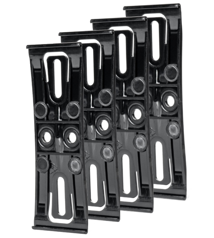 2x Uchwyt Ramka Mocowanie Tablic Rejestracyjnych Bezramkowe Tablicy Zestaw