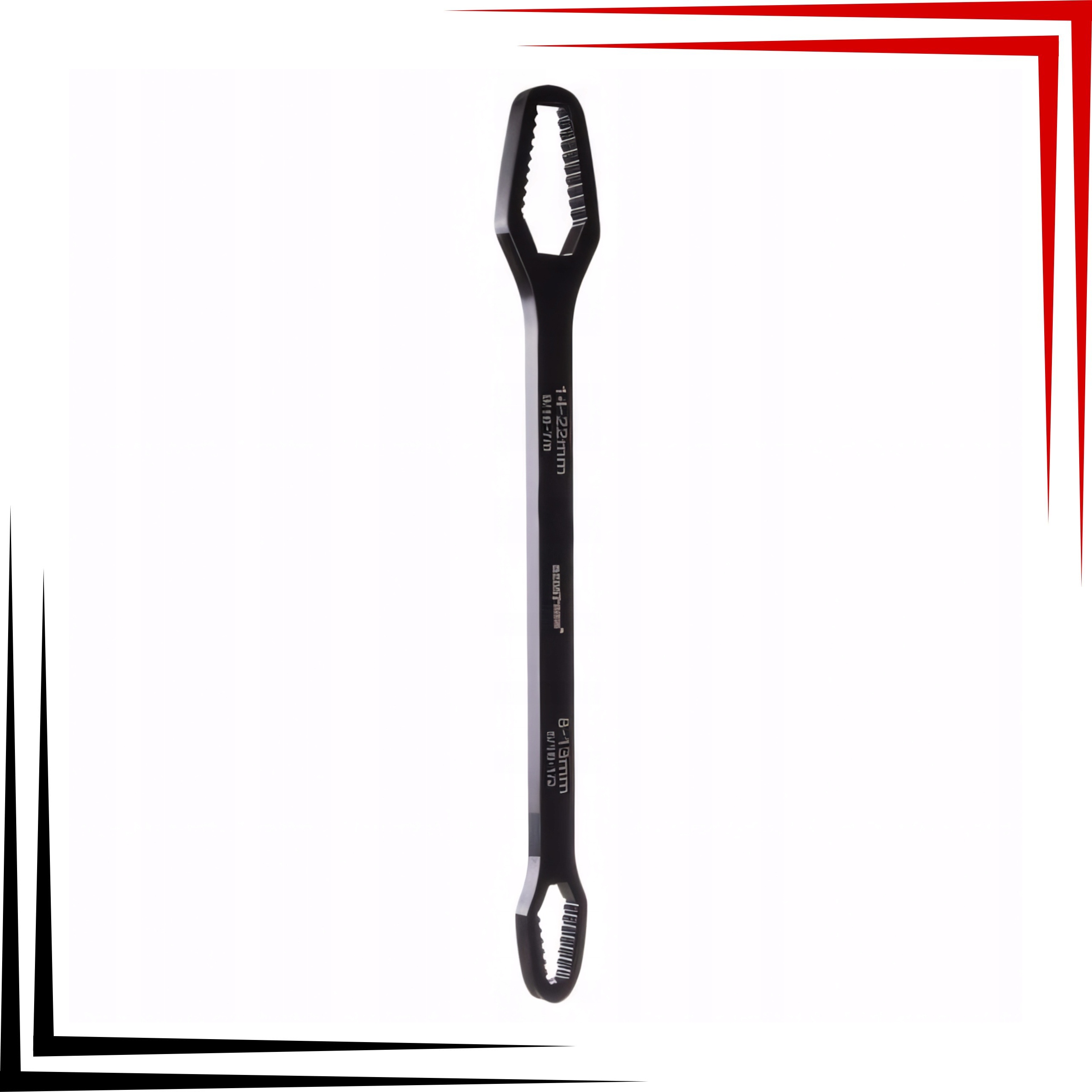 Płaski KLUCZ UNIWERSALNY Oczkowy Trzyfunkcyjny Torx Calowy Metryczny 8-22 - obrazek 3