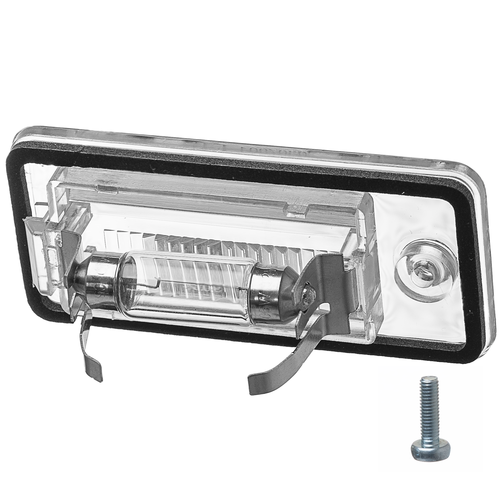 LAMPKA OŚWIETLENIA TABLICY REJESTRACYJNEJ AUDI A3 8P A4 B6 B7 A5 A6 C6 2SZT - obrazek 2