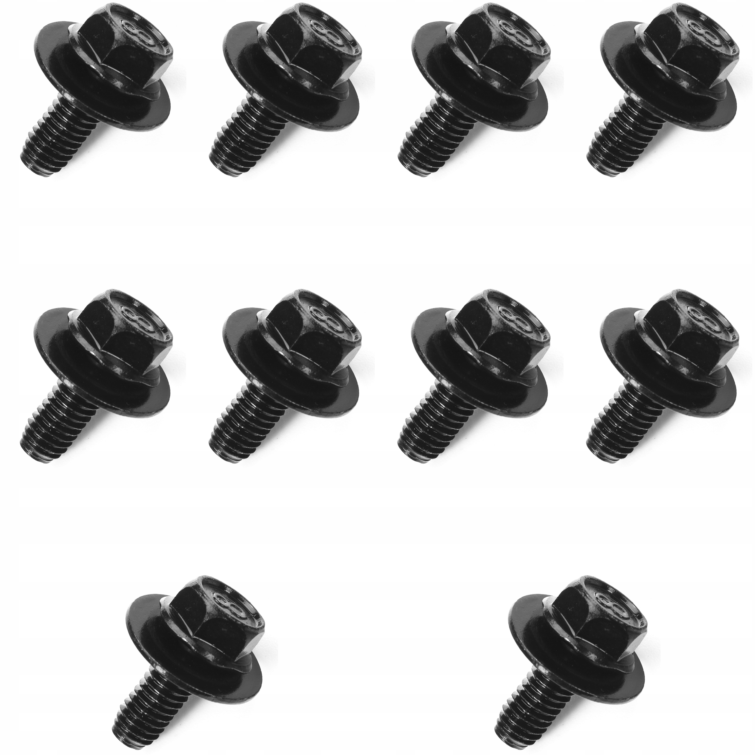 10x ŚRUBA KOŁEK MAZDA M6x15 PODKŁADKA 9GG600616T