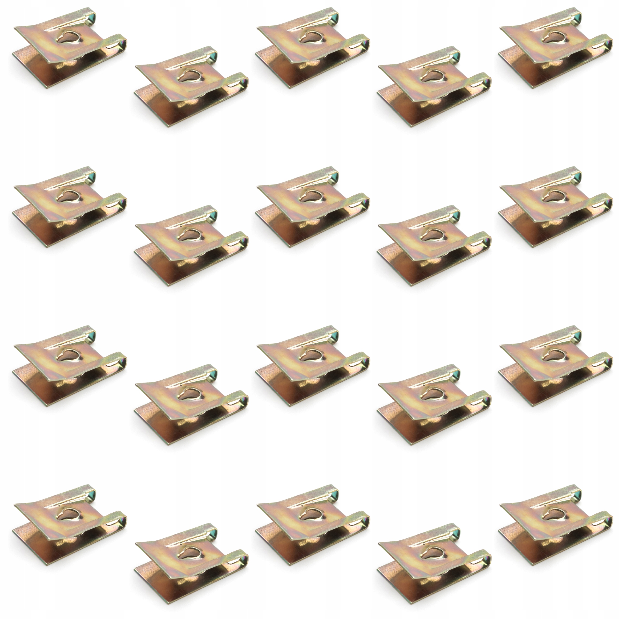 20x BLASZKA SPINKA MONTAŻOWA NADKOLE ZDERZAK OSŁON