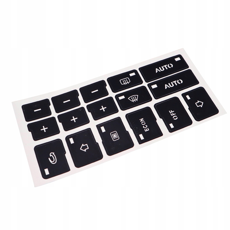 NAKLEJKI NAPRAWCZE NA PANEL KLIMY DO AUDI A4 B6 B7 - obrazek 3