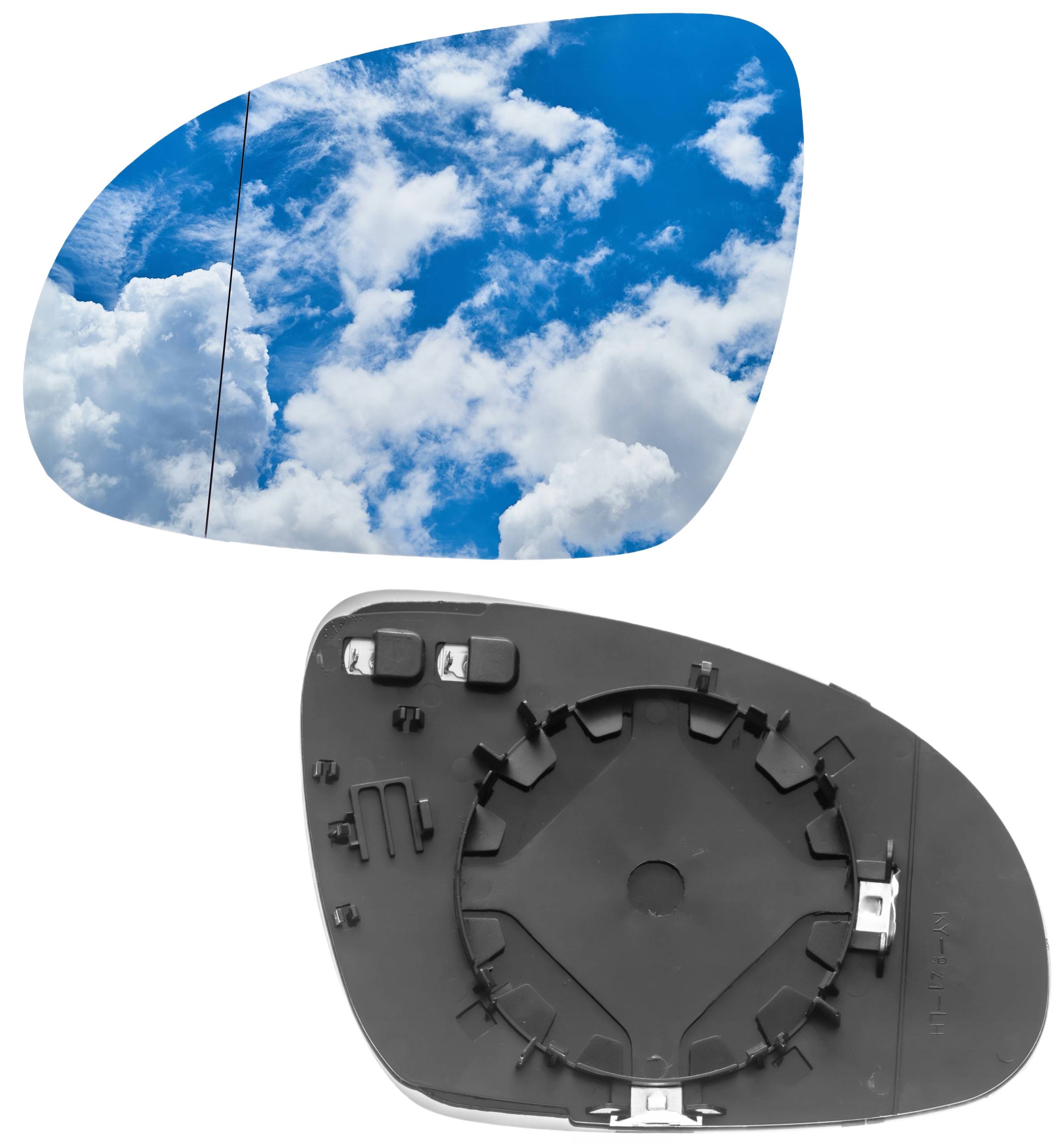 WKŁAD LUSTERKA Lewy VW PASSAT B5 B6 GOLF V SHARAN