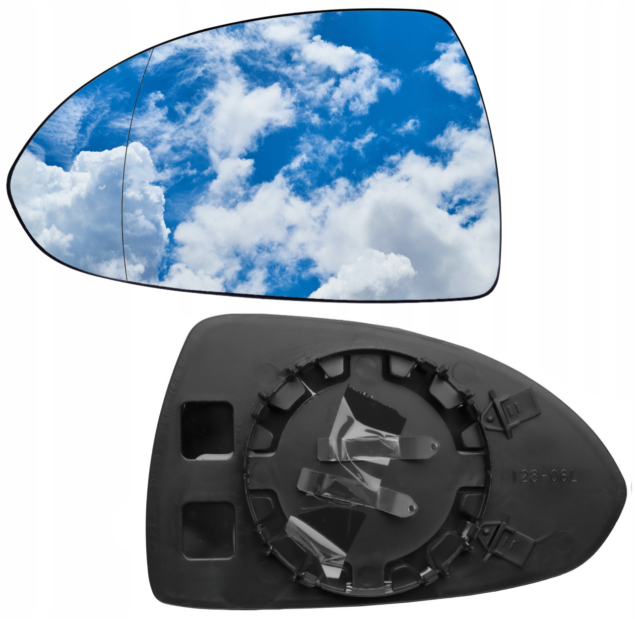 OPEL CORSA D/E 2014-2018 WKŁAD LUSTERKA LEWY niegrzany