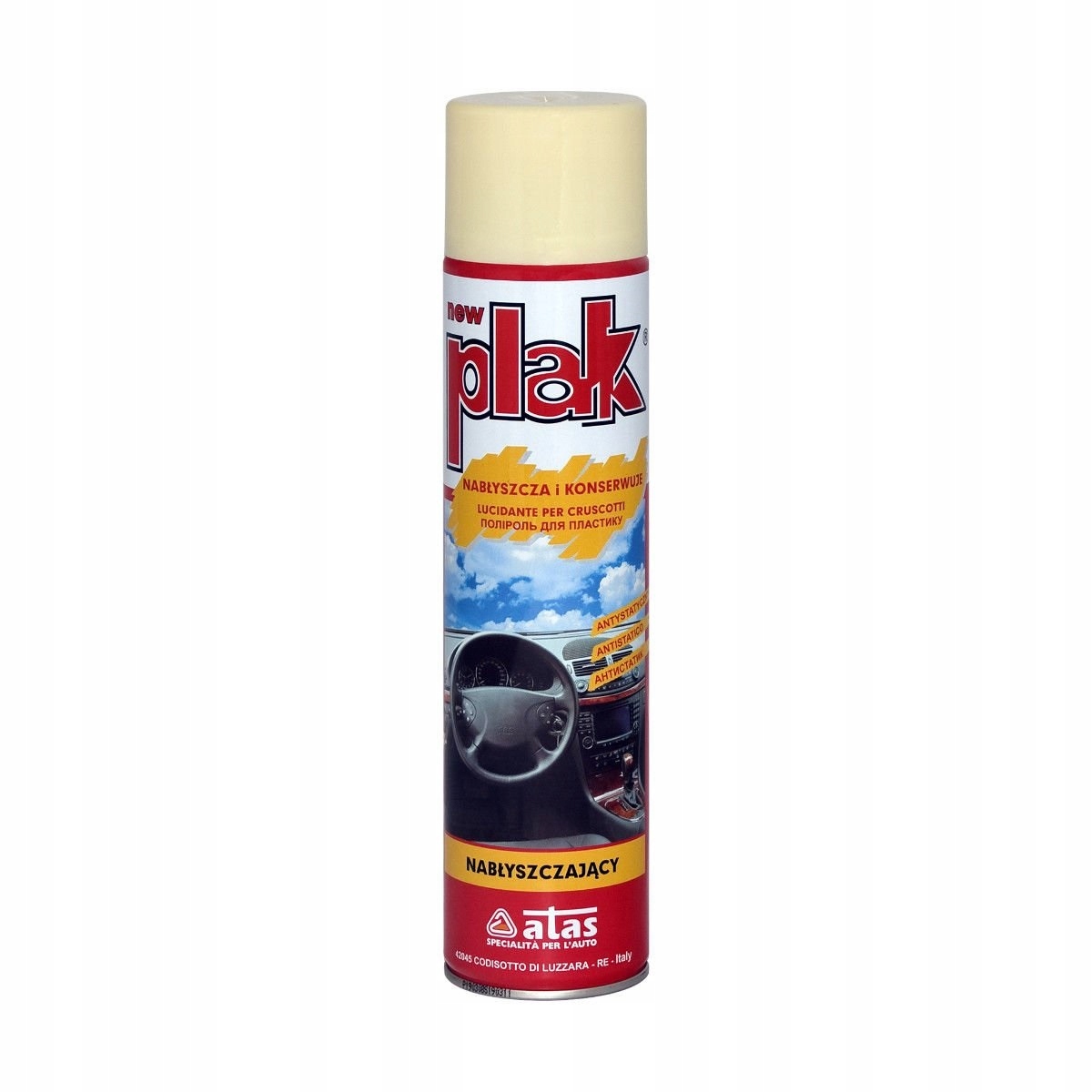 PLAK WANILIA NABŁYSZCZAJĄCY KONSERWACJA TAPICERKA