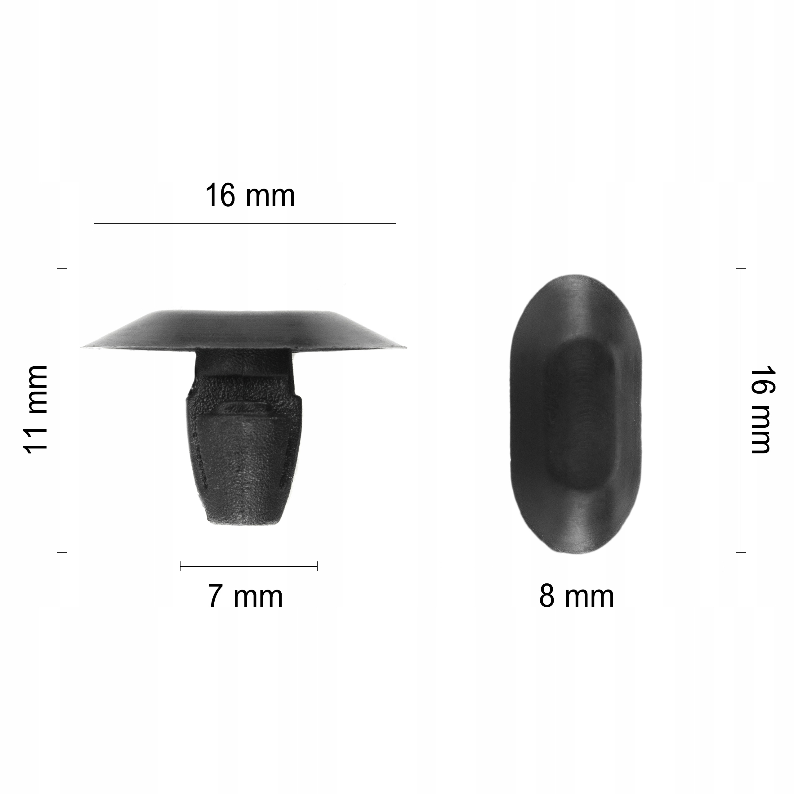 10x SPINKA USZCZELKI CITROEN PEUGEOT 206 307 406 - obrazek 3