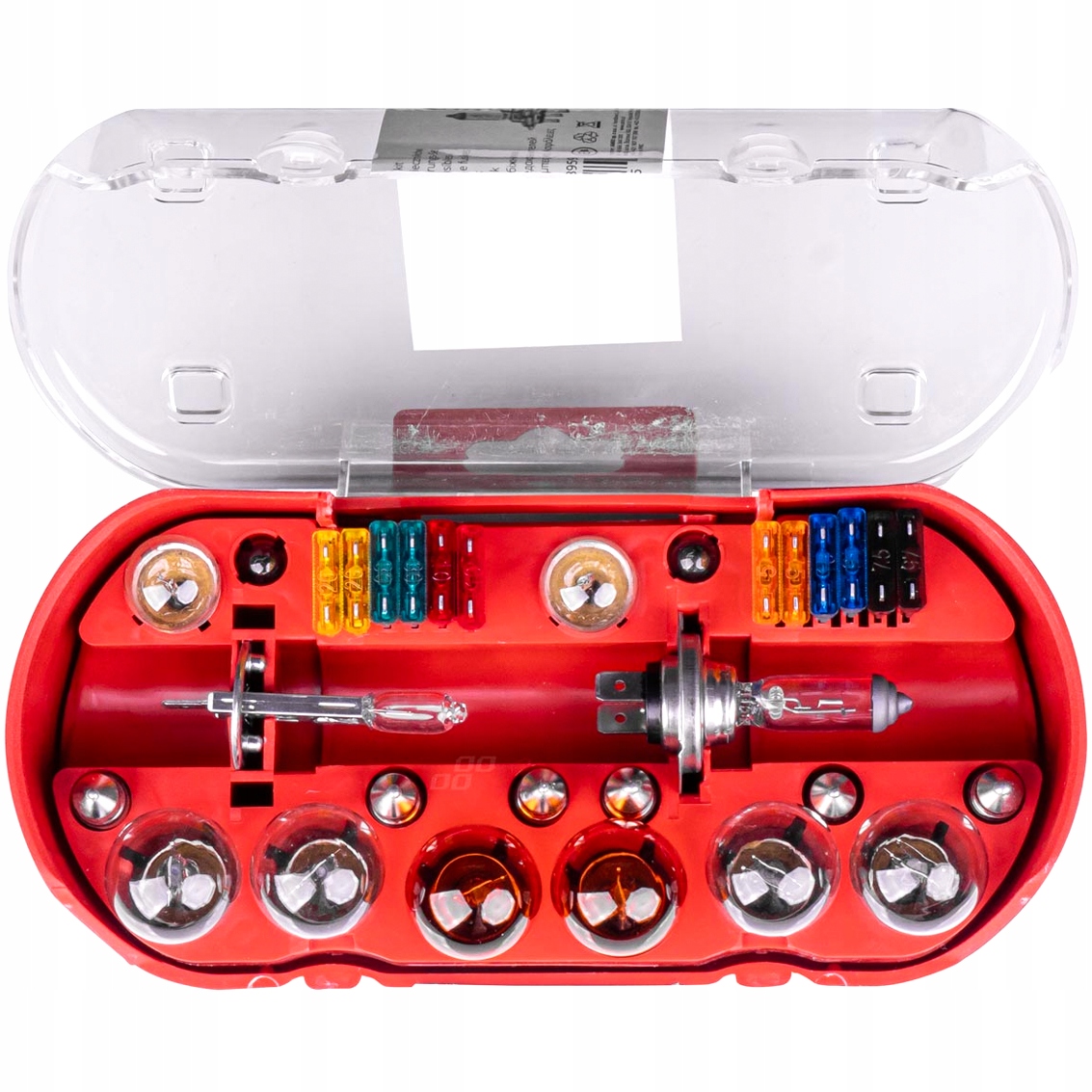 ZESTAW ZASOBNIK KOMPLET ŻARÓWEK ZAPASOWYCH H7+H1 12V + BEZPIECZNIKI 30 ELEM - obrazek 2