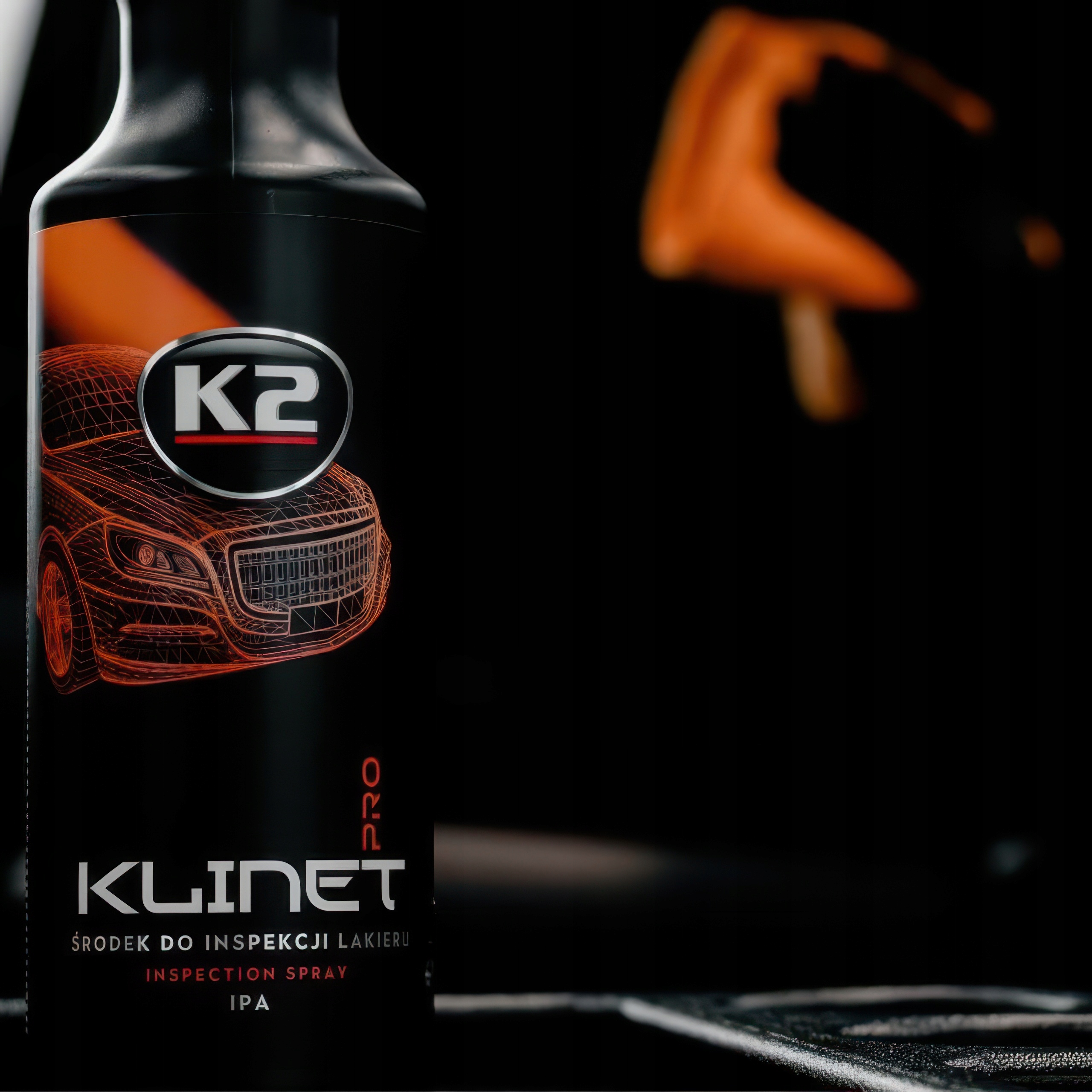 K2 KLINET PRO IPA Środek Do Inspekcji Lakieru Odtłuszczacz Powierzchni 1L - obrazek 7
