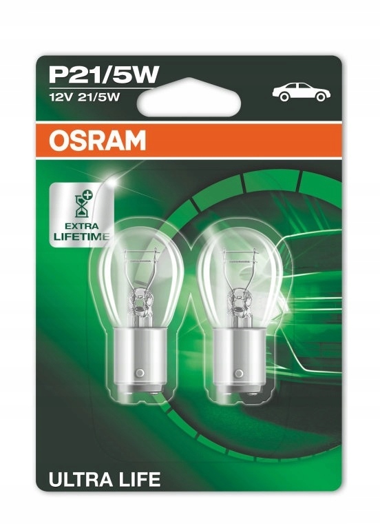 OSRAM ŻARÓWKI P21/5W 02B & - O7528ULT-02B_P