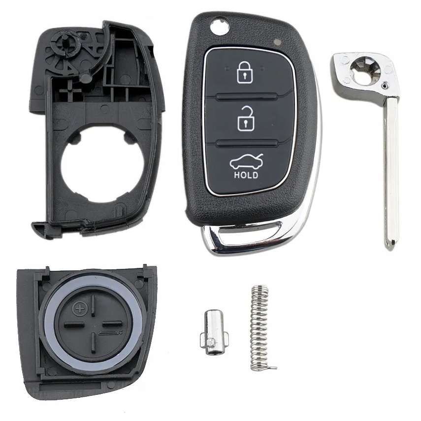 KLUCZYK SAMOCHODOWY PILOT OBUDOWA DO HYUNDAI TUCSON i10 i20 iX35 - obrazek 8