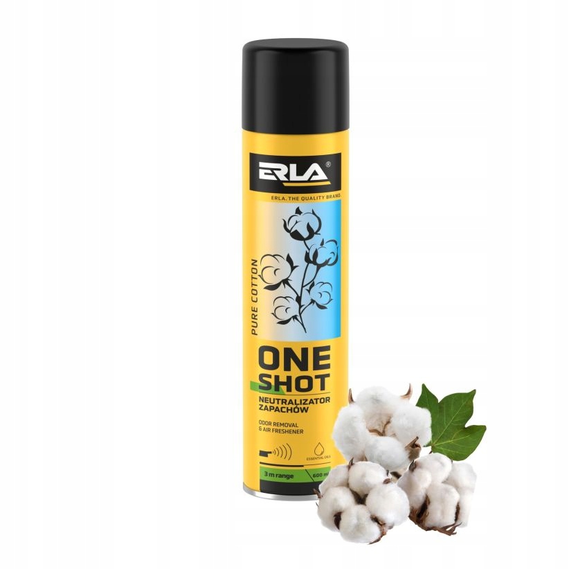 ERLA ONE SHOT PURE COTTON ODŚWIEŻACZ NEUTRALIZATOR