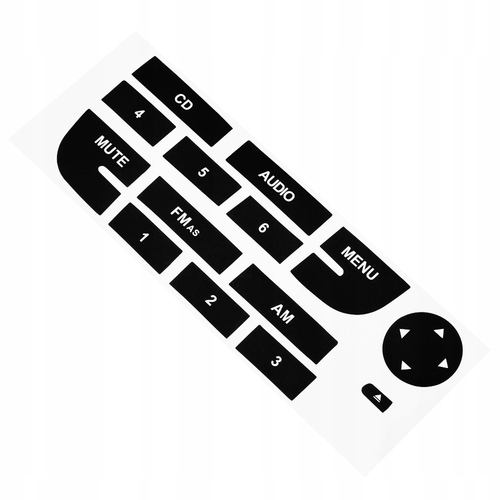 NAKLEJKI NAPRAWCZE NA RADIO FIAT GRANDE PUNTO II 2 - obrazek 3