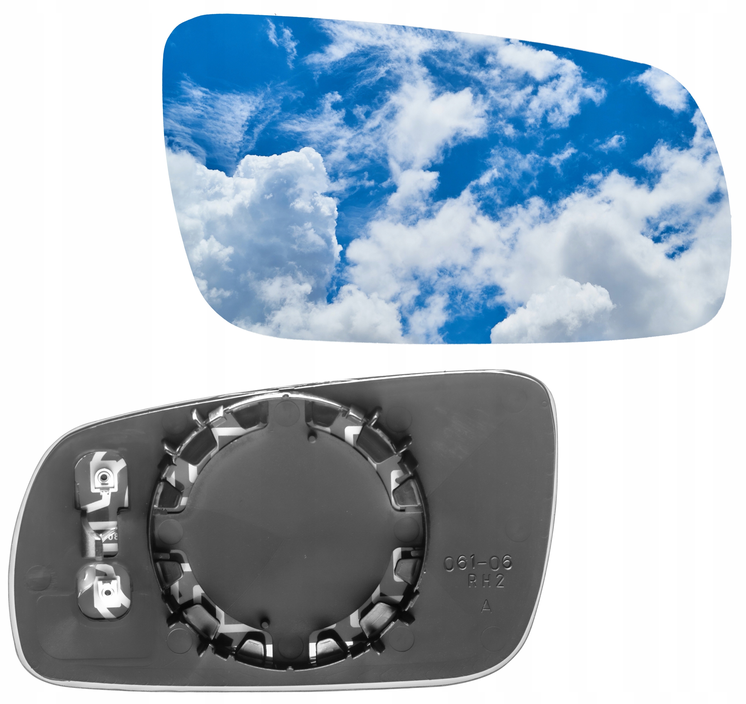 WKŁAD LUSTERKA PRAWY DUŻY TOLEDO II 99-2005 GRZANY